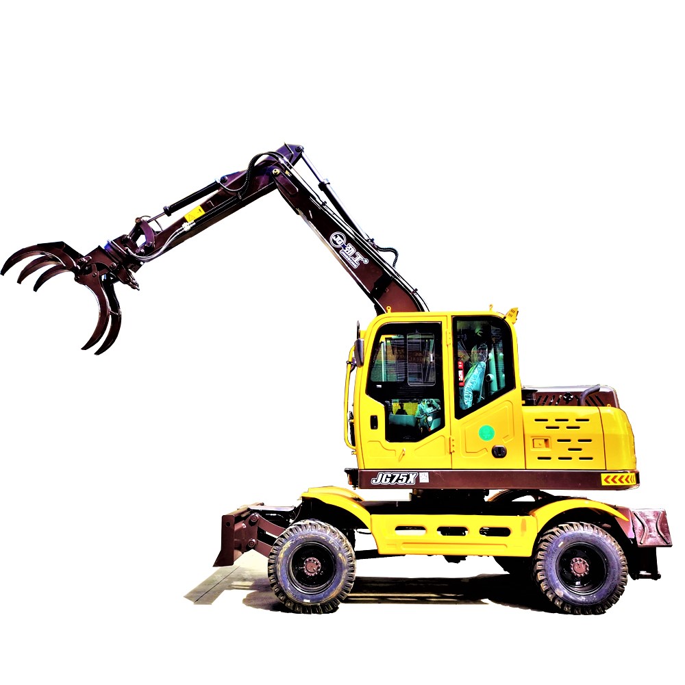 Máy Xúc Vật Lộn Với