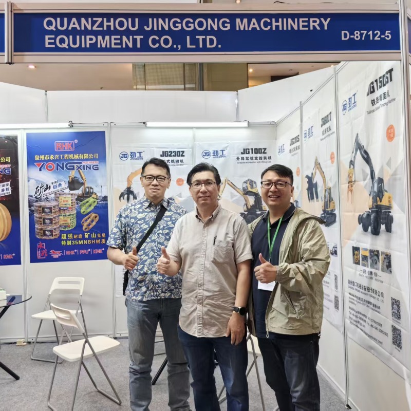 jinggong Machinery Group appeared in Indonesia International Engineering Exhibition, equipment to help Southeast Asia infrastructure upgrade