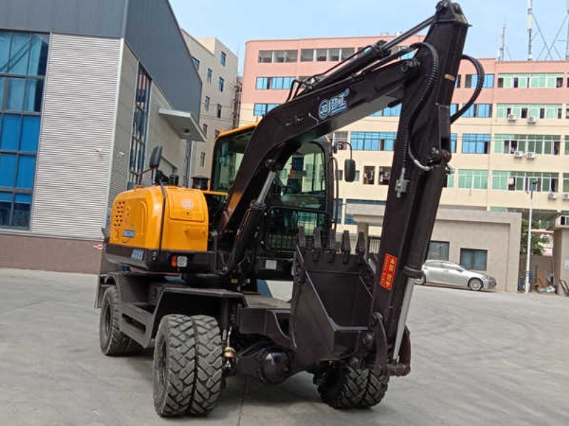 Máy xúc bánh lốp gầu JG80S là đối tác lý tưởng cho các dự án kỹ thuật đô thị và nông thôn